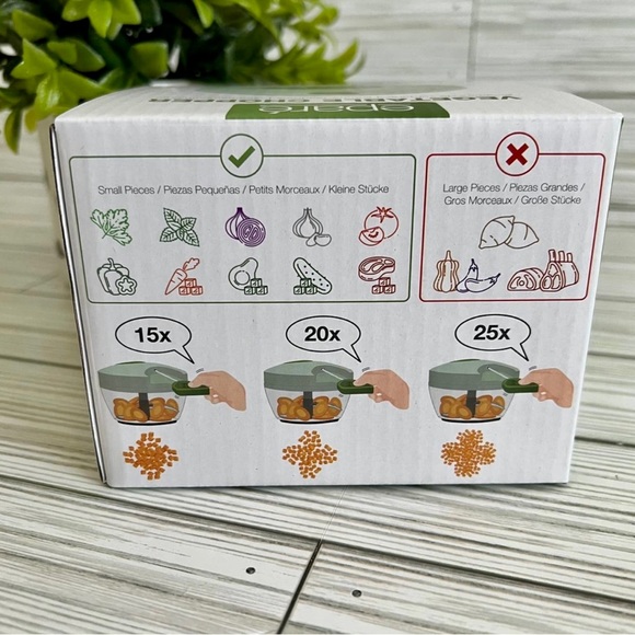 Epare Vegetable Chopper Cutter Perfect Chopper Kitchenware 18 OZ Capacity - Picture 6 of 9